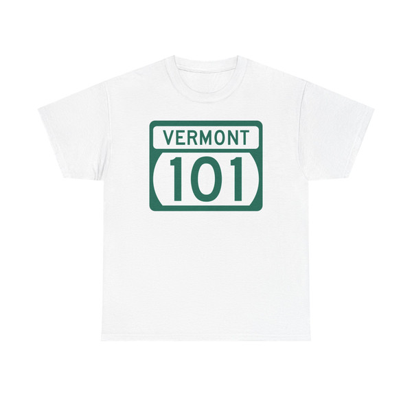 Vermont 101 (Vermont) (Road Sign) T-Shirt