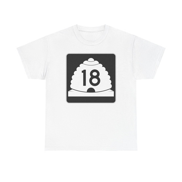 Utah SR 18 (Utah) (Road Sign) T-Shirt