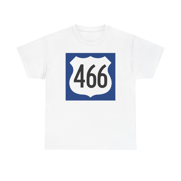 US 466 AZ 1960 west (Arizona) (Road Sign) T-Shirt