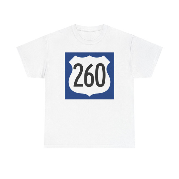 US 260 AZ 1960 west (Arizona) (Road Sign) T-Shirt