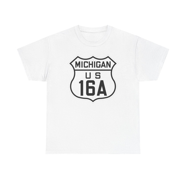 US 16A Michigan 1926 (Michigan) (Road Sign) T-Shirt