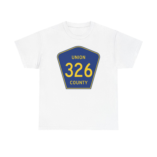 Union County Route 326 MS (Mississippi) (Road Sign) T-Shirt