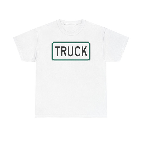 Truck plate South Dakota (South Dakota) (Road Sign) T-Shirt