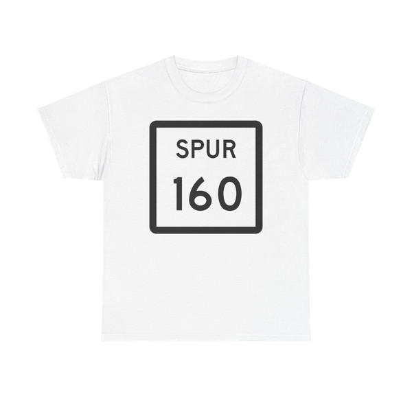 Texas Spur 160 (Texas) (Road Sign) T-Shirt