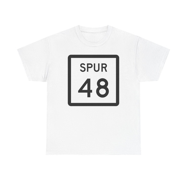 Texas Spur 48 (Texas) (Road Sign) T-Shirt