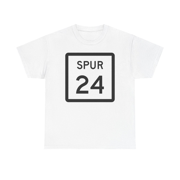 Texas Spur 24 (Texas) (Road Sign) T-Shirt