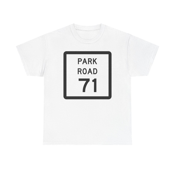 Texas Park Road 71 (Texas) (Road Sign) T-Shirt