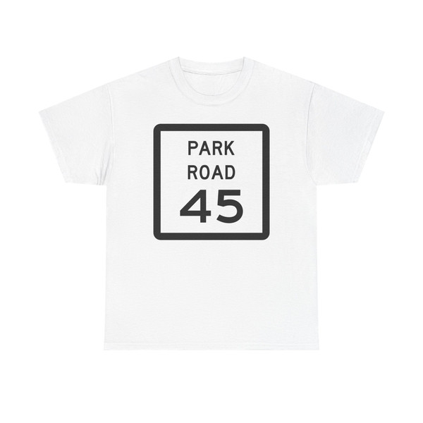 Texas Park Road 45 (Texas) (Road Sign) T-Shirt