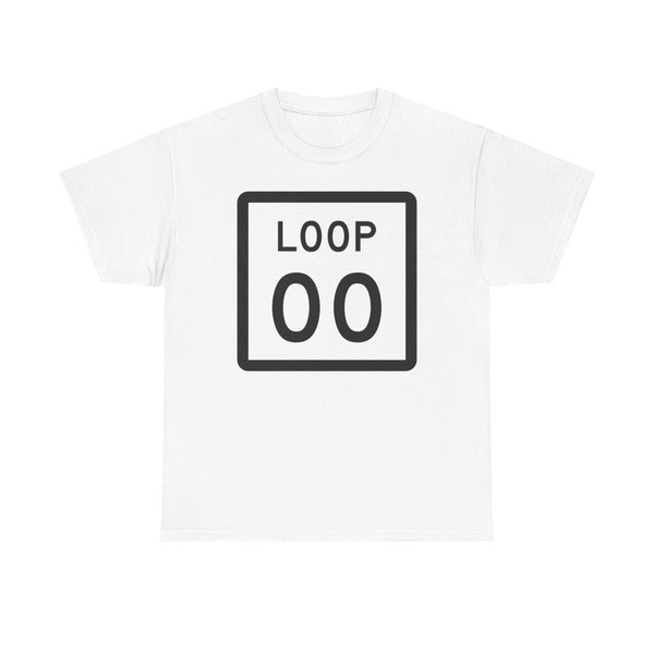 Texas Loop XX (Texas) (Road Sign) T-Shirt