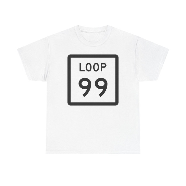 Texas Loop 99 (Texas) (Road Sign) T-Shirt