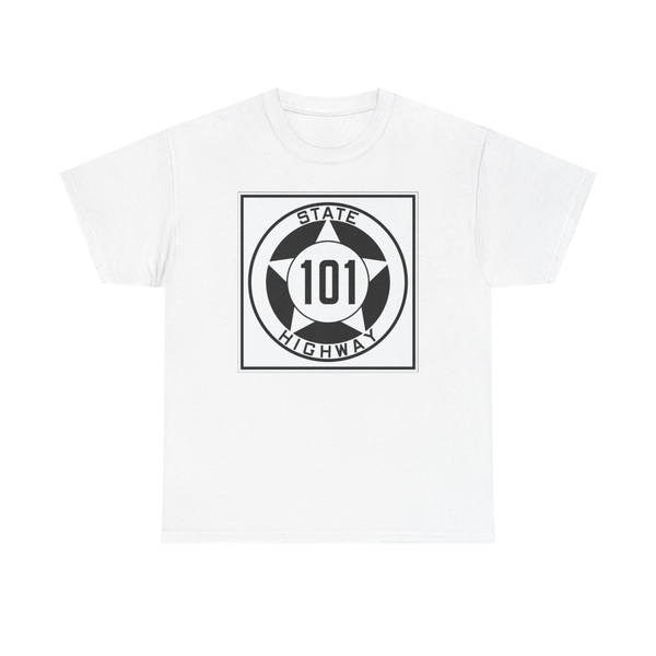 Texas 101 1935 (Texas) (Road Sign) T-Shirt