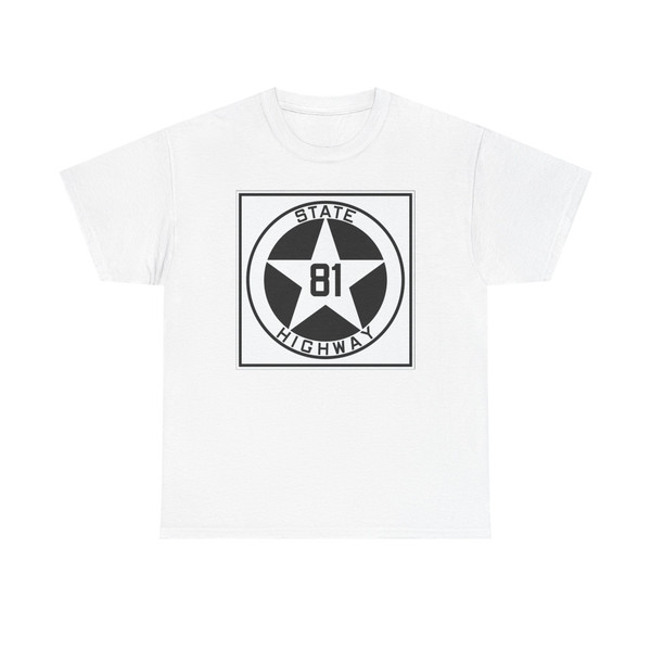 Texas 81 1917 (Texas) (Road Sign) T-Shirt