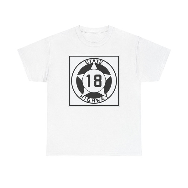 Texas 18 1935 (Texas) (Road Sign) T-Shirt