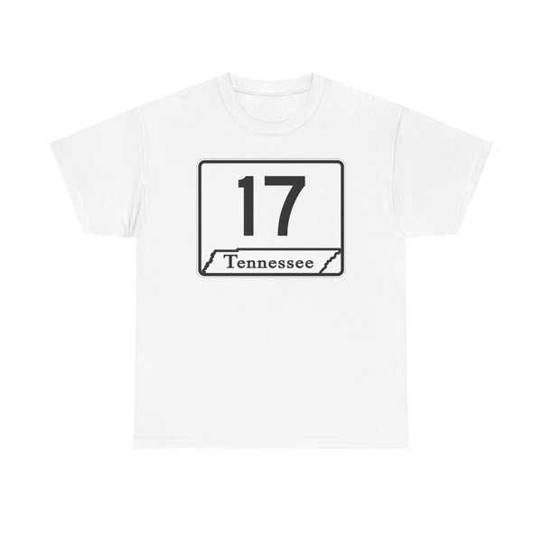 Tennessee 17 (Tennessee) (Road Sign) T-Shirt
