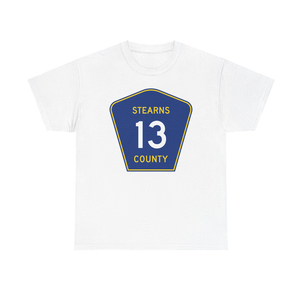 Stearns County Route 13 (Minnesota) (Road Sign) T-Shirt