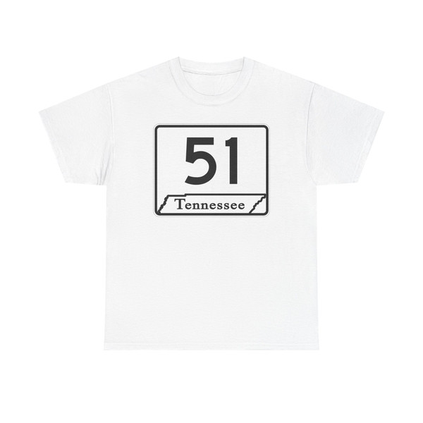 Tennessee 51 (Tennessee) (Road Sign) T-Shirt