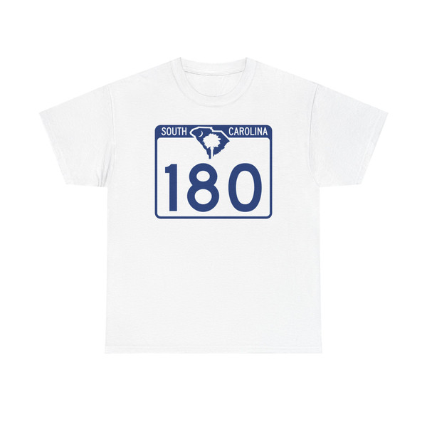 South Carolina 180 (South Carolina) (Road Sign) T-Shirt