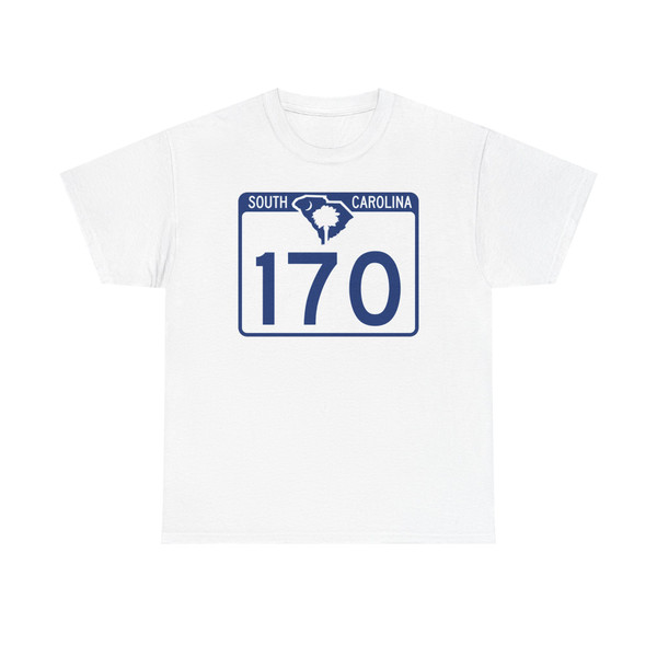 South Carolina 170 (South Carolina) (Road Sign) T-Shirt