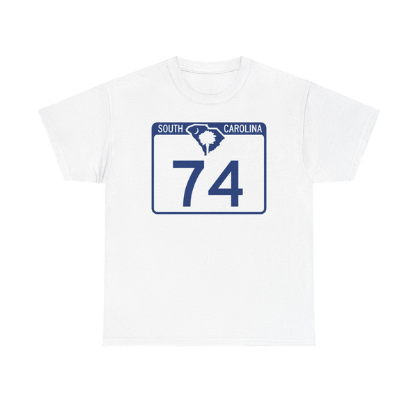 South Carolina 74 (South Carolina) (Road Sign) T-Shirt