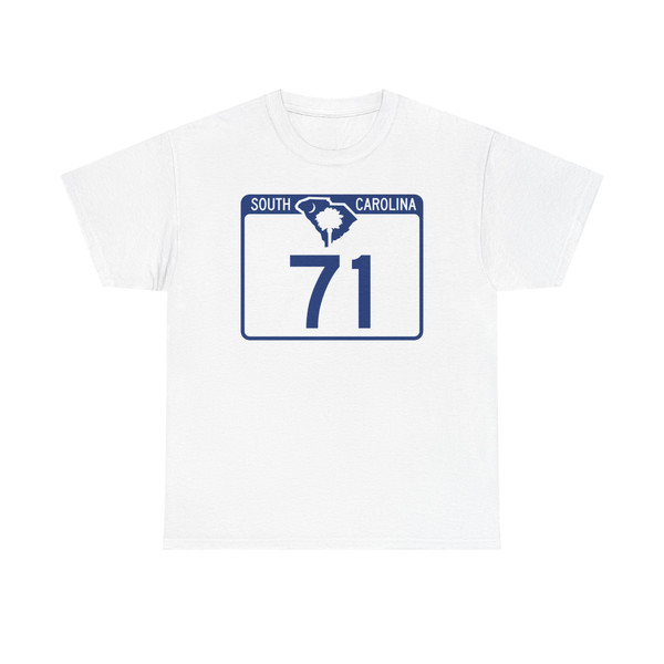 South Carolina 71 (South Carolina) (Road Sign) T-Shirt