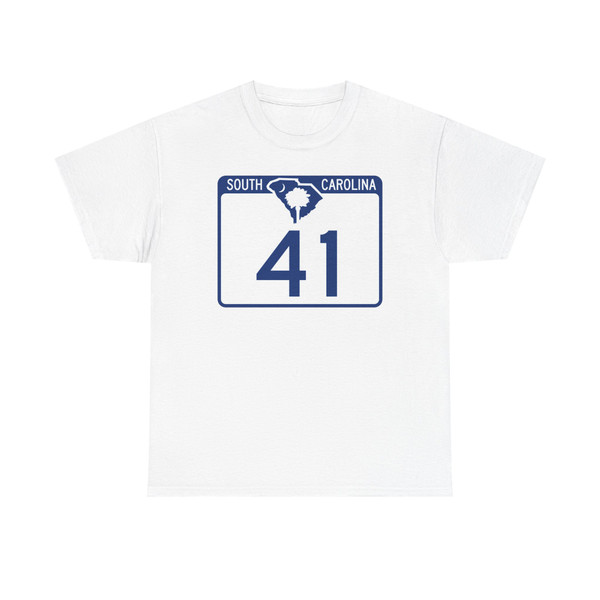 South Carolina 41 (South Carolina) (Road Sign) T-Shirt