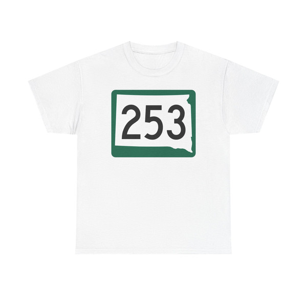 SD 253 (South Dakota) (Road Sign) T-Shirt