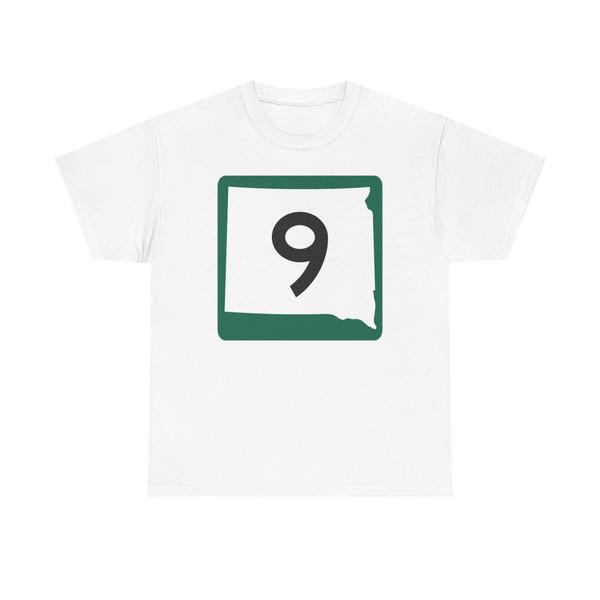 SD 9 (South Dakota) (Road Sign) T-Shirt