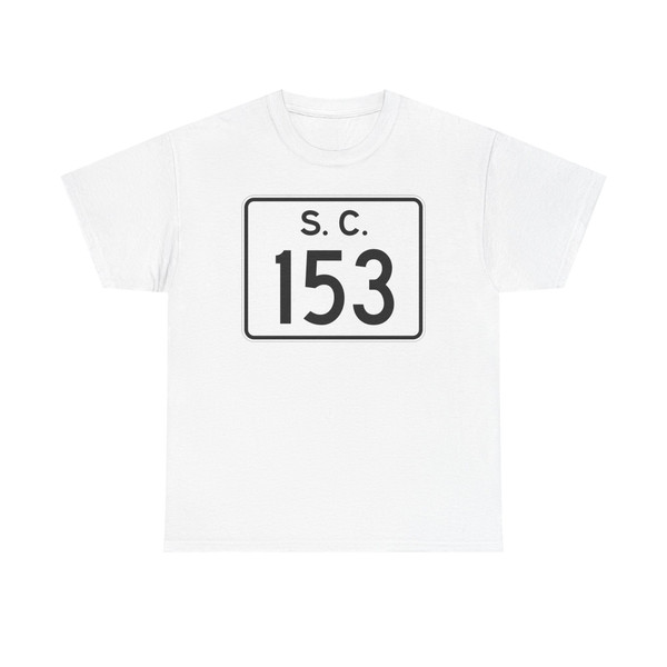 SC-153 (South Carolina) (Road Sign) T-Shirt