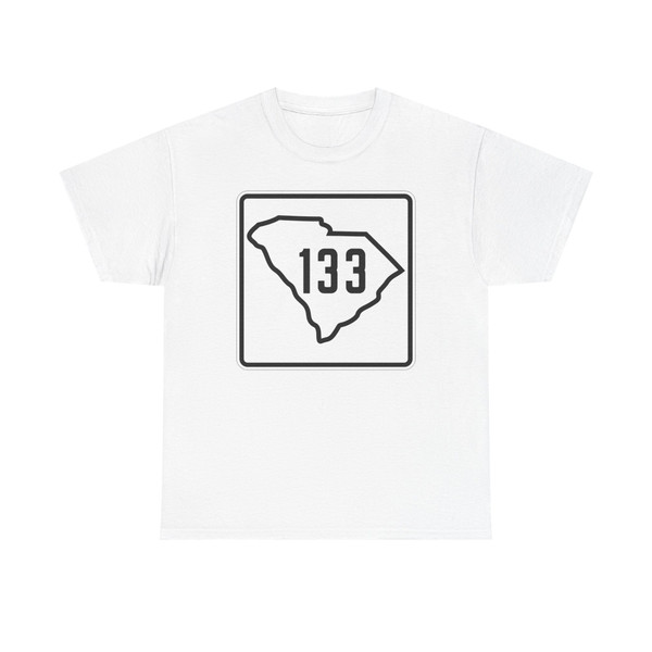 SC-133 1926 (South Carolina) (Road Sign) T-Shirt