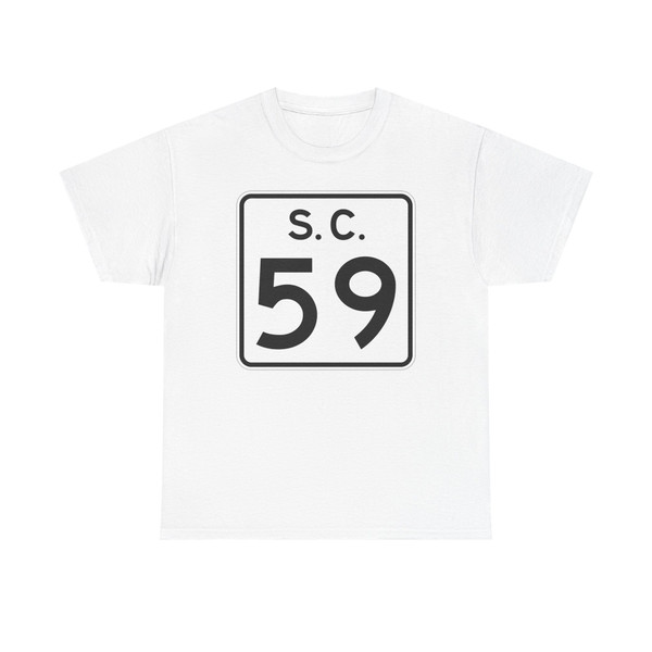 SC-59 (South Carolina) (Road Sign) T-Shirt