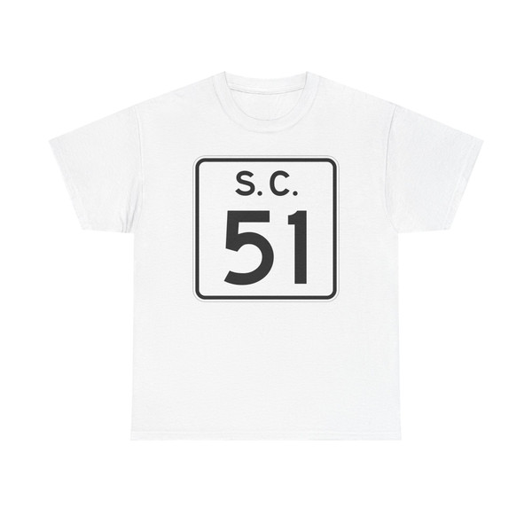 SC-51 (South Carolina) (Road Sign) T-Shirt