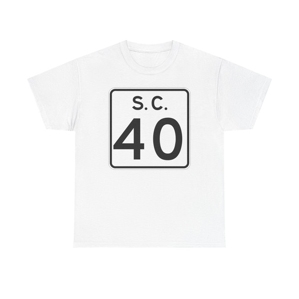 SC-40 (South Carolina) (Road Sign) T-Shirt