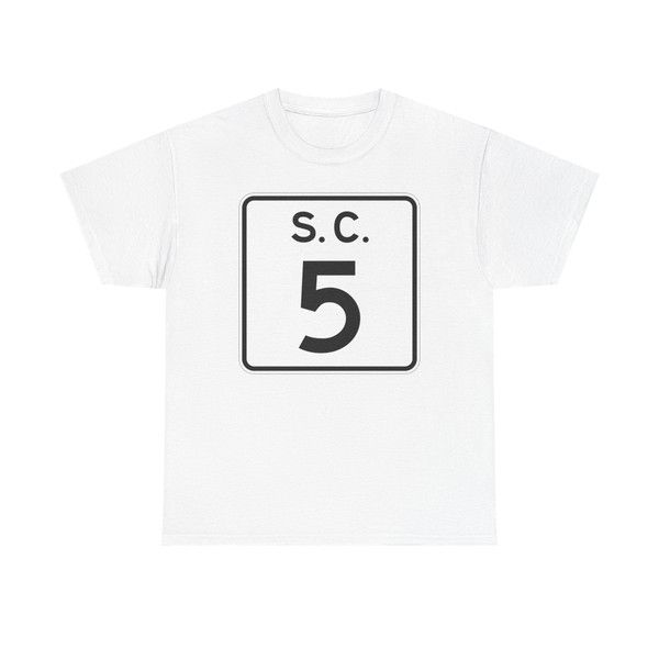 SC-5 (South Carolina) (Road Sign) T-Shirt