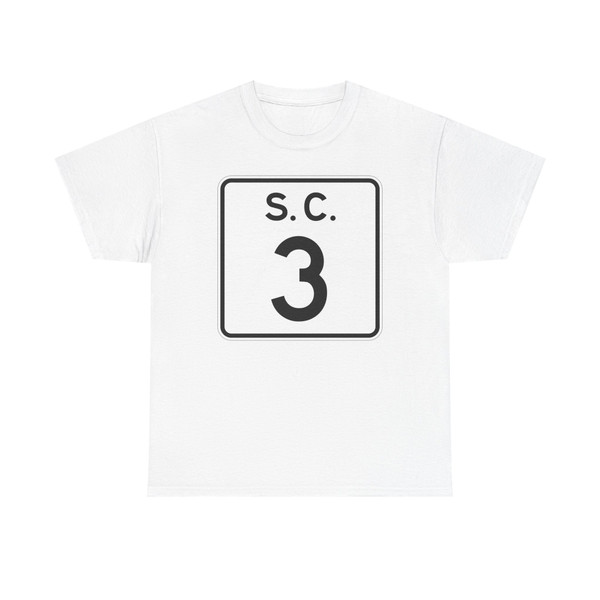 SC-3 (South Carolina) (Road Sign) T-Shirt