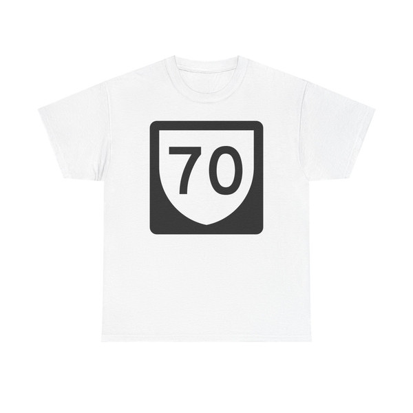 PR urban primary 70 (Puerto Rico) (Road Sign) T-Shirt