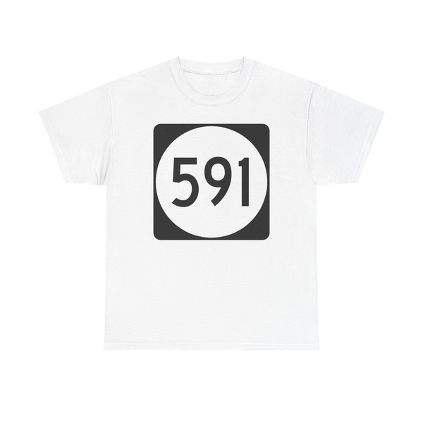 PR tertiary 591 (Puerto Rico) (Road Sign) T-Shirt