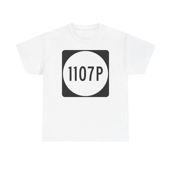 PR tertiary 1107P (Puerto Rico) (Road Sign) T-Shirt