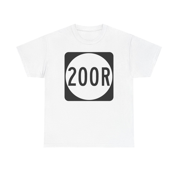 PR tertiary 200R (Puerto Rico) (Road Sign) T-Shirt