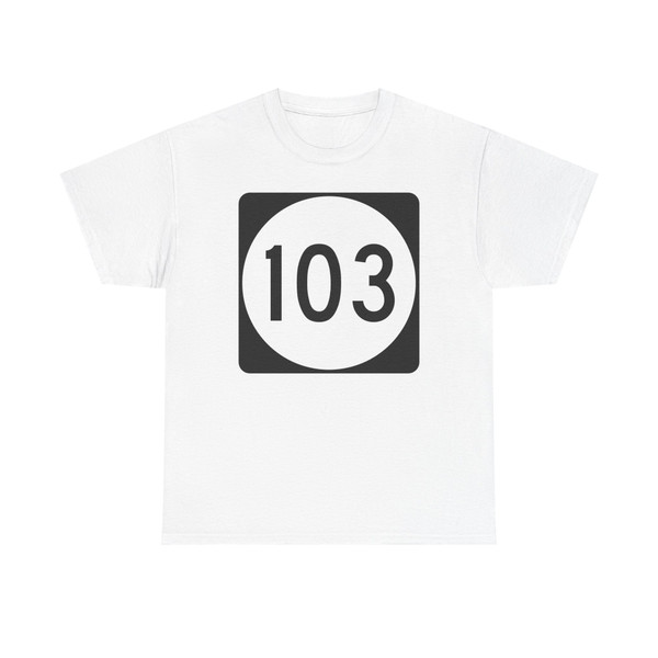 PR tertiary 103 (Puerto Rico) (Road Sign) T-Shirt