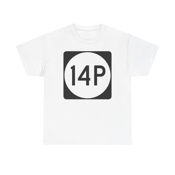 PR tertiary 14P (Puerto Rico) (Road Sign) T-Shirt