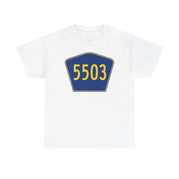 PR secondary 5503 (Puerto Rico) (Road Sign) T-Shirt