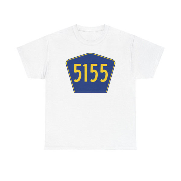 PR secondary 5155 (Puerto Rico) (Road Sign) T-Shirt