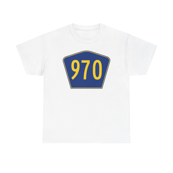 PR secondary 970 (Puerto Rico) (Road Sign) T-Shirt