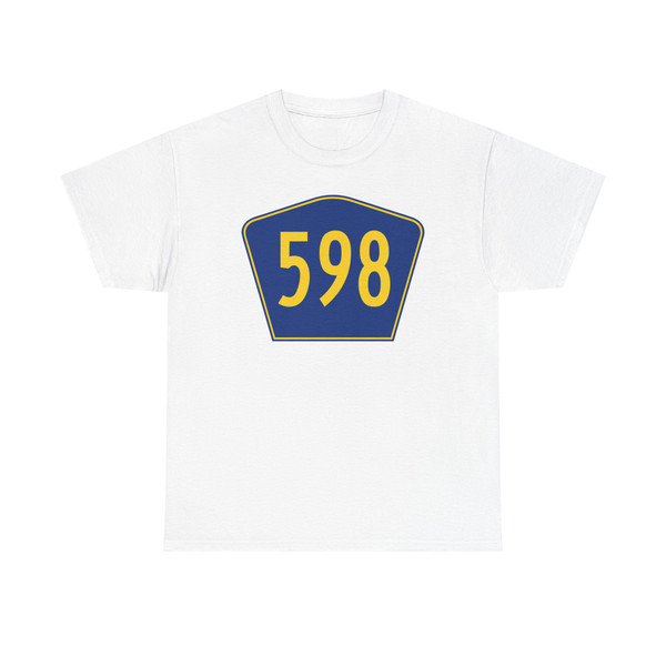 PR secondary 598 (Puerto Rico) (Road Sign) T-Shirt