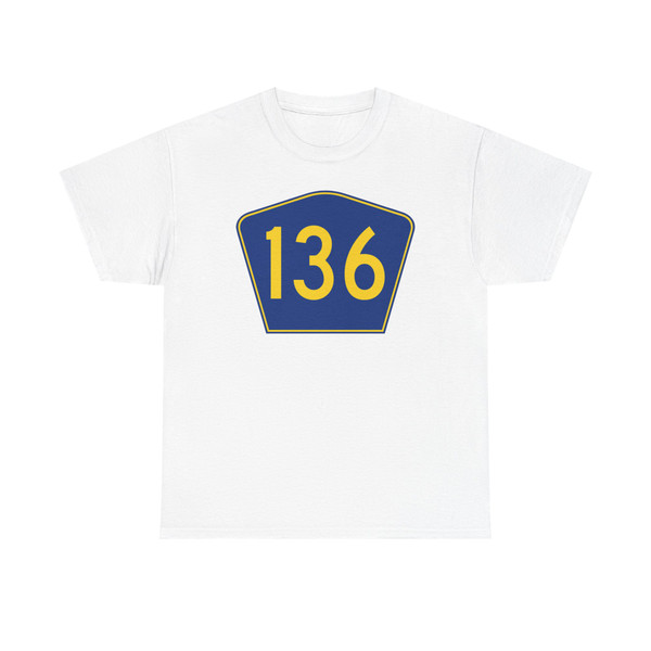 PR secondary 136 (Puerto Rico) (Road Sign) T-Shirt