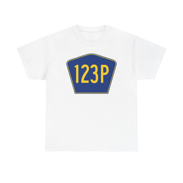 PR secondary 123P (Puerto Rico) (Road Sign) T-Shirt