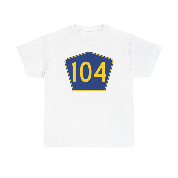 PR secondary 104 (Puerto Rico) (Road Sign) T-Shirt