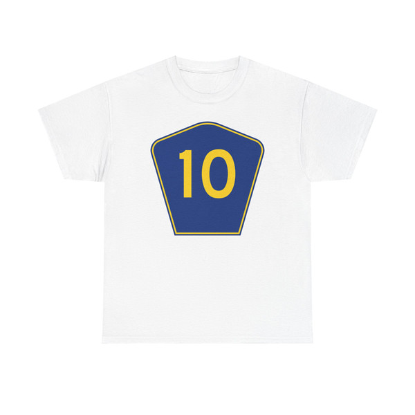 PR secondary 10 (Puerto Rico) (Road Sign) T-Shirt
