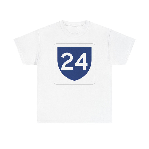 PR primary 24 (Puerto Rico) (Road Sign) T-Shirt