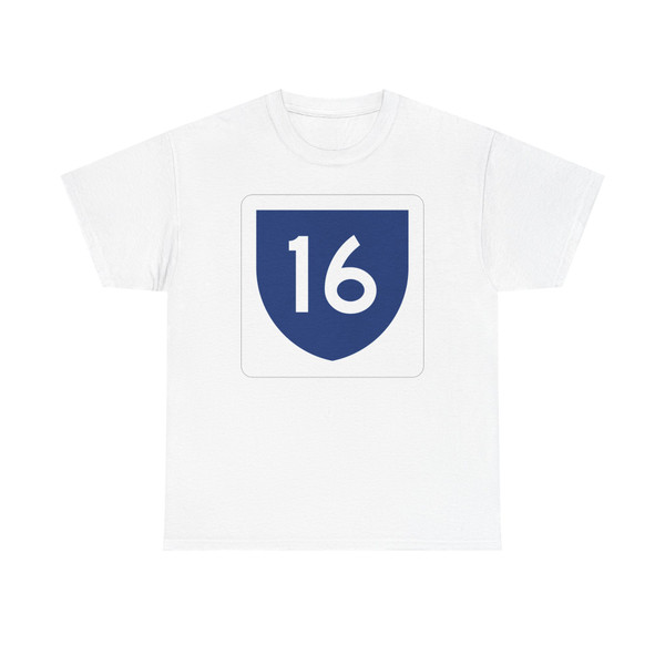 PR primary 16 (Puerto Rico) (Road Sign) T-Shirt